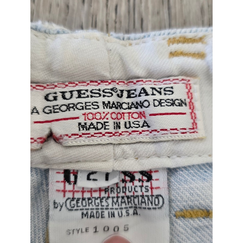 Guess‎ Jeans Vintage 90's Women's Shorts Size 27 Y2K Marciano USA - Picture 4 of 11